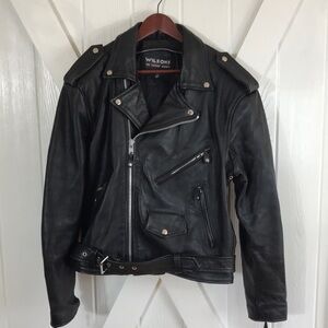 Vintage Wilson’s Leather Moto Jacket